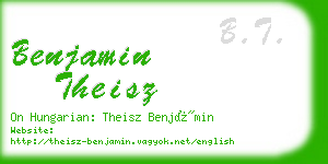 benjamin theisz business card